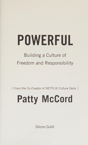 Powerful by Patty McCord